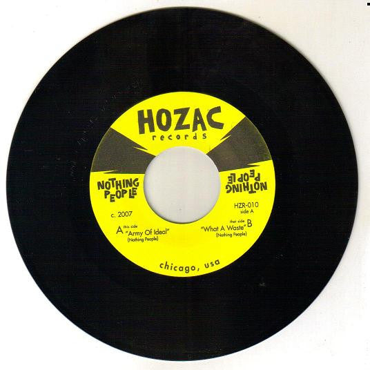 Nothing People : Army Of Ideal (7", Ltd)