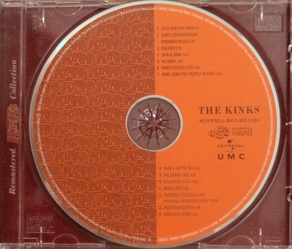 The Kinks : Muswell Hillbillies (HDCD, Album, RE, RM)
