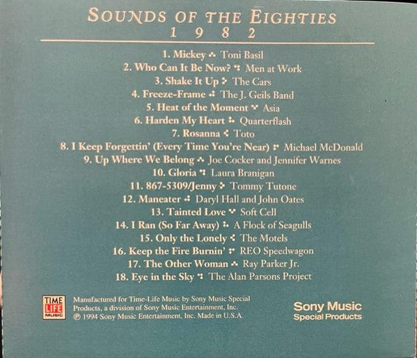 Various : Sounds Of The Eighties 1982 (CD, Comp, RM, RP)