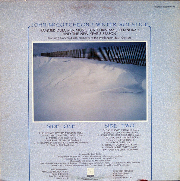 John McCutcheon : Winter Solstice (LP, Album)