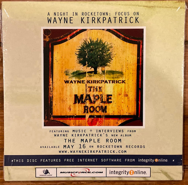Watermark, Wayne Kirkpatrick : A Night In Rocketown: Focus On Wayne Kirkpatrick & Watermark (CD, Promo)