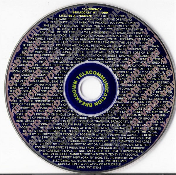 EBN* : Telecommunication Breakdown (CD, Album, Enh + Floppy, 3,5")