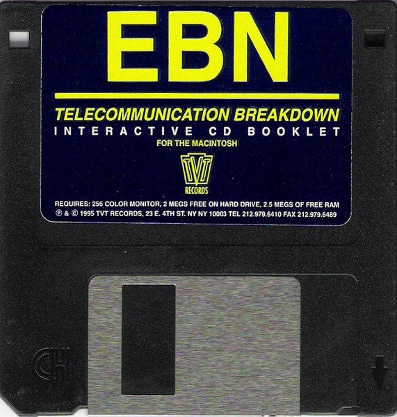 EBN* : Telecommunication Breakdown (CD, Album, Enh + Floppy, 3,5")