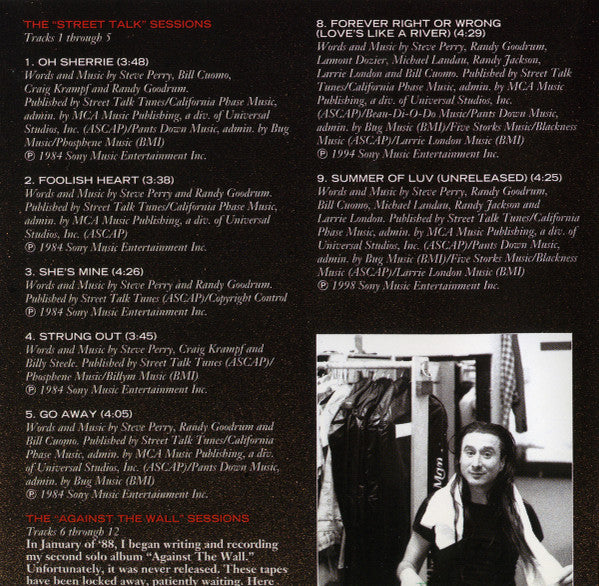 Steve Perry : Greatest Hits + Five Unreleased (CD, Comp)