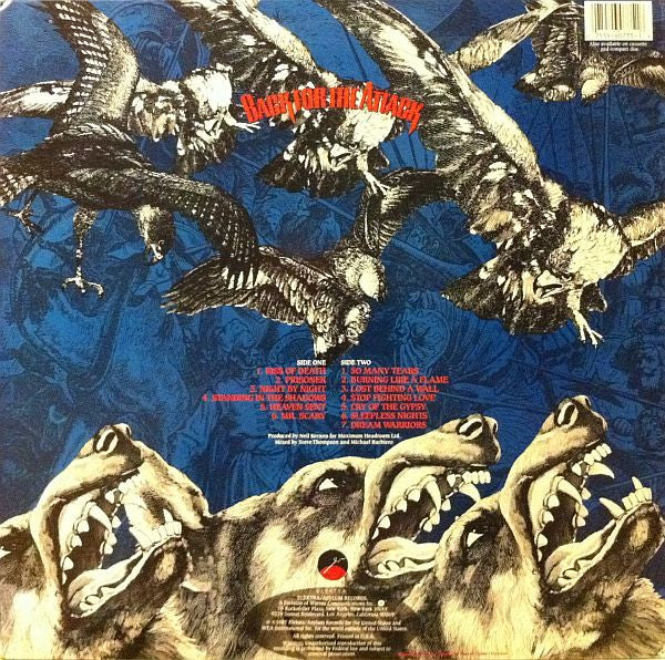 Dokken : Back For The Attack (LP, Album, Club, Car)