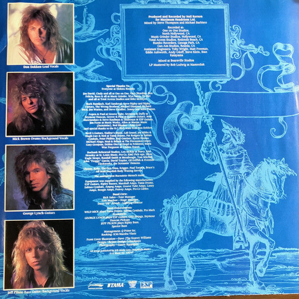 Dokken : Back For The Attack (LP, Album, Club, Car)