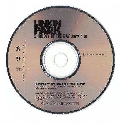 Linkin Park : Shadow Of The Day (CD, Single, Promo)