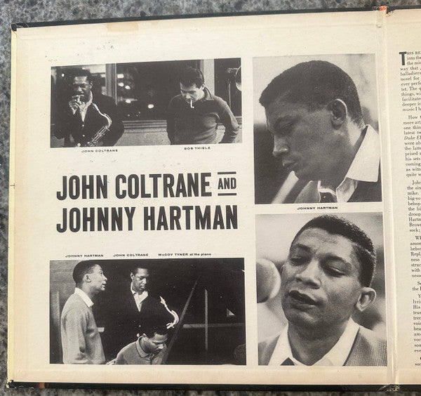 John Coltrane And Johnny Hartman : John Coltrane And Johnny Hartman (LP, Album, Gat)