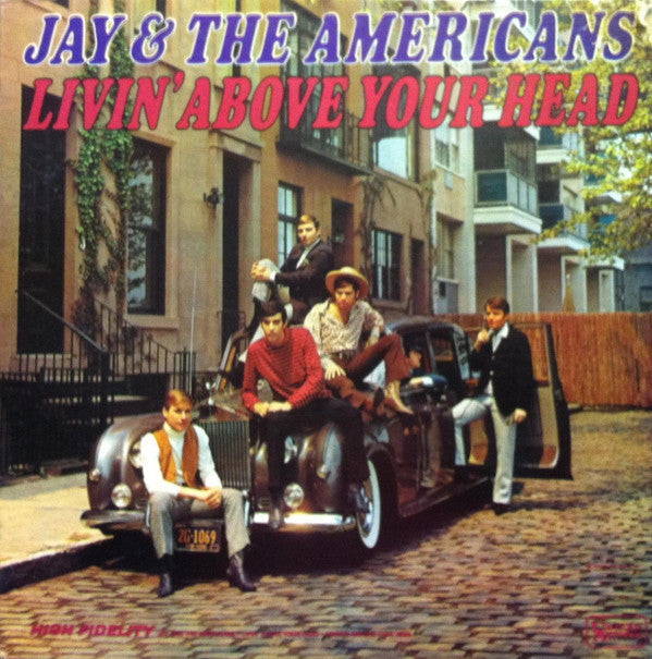 Jay & The Americans : Livin' Above Your Head (LP, Album, Mono)