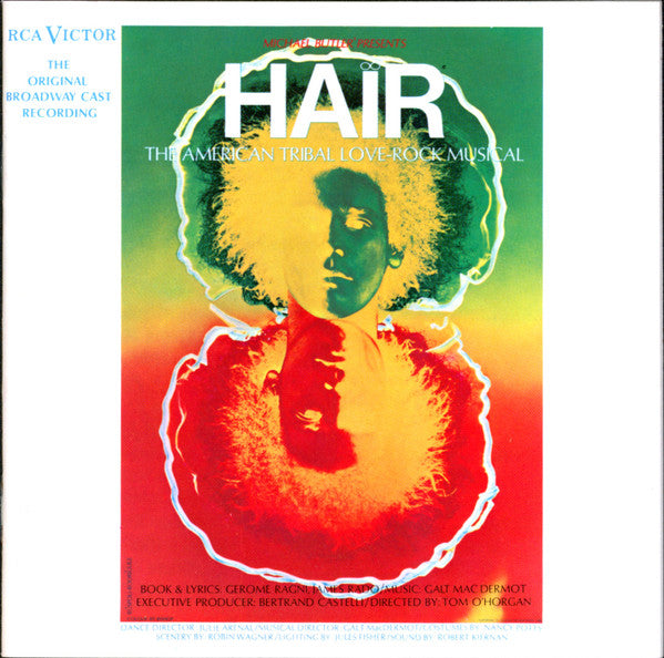 Various : Hair - The Original Broadway Cast Recording (CD, Album, RE, RM, Son)