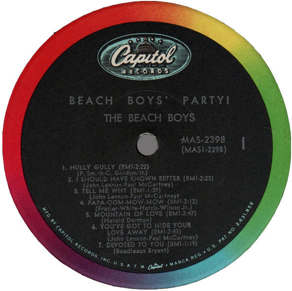 The Beach Boys : Beach Boys' Party! (LP, Album, Mono, Gat)