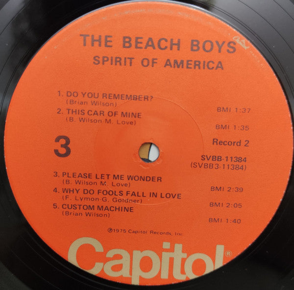 The Beach Boys : Spirit Of America (2xLP, Comp, Gat)