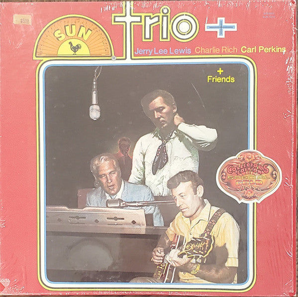 Jerry Lee Lewis / Charlie Rich / Carl Perkins : Trio + (LP, Album, Gol)
