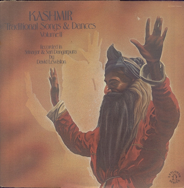 David Lewiston : Kashmir: Traditional Songs & Dances, Volume II (LP, Comp)
