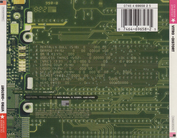 Vitro : Distort (CD, Album)