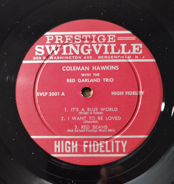 Coleman Hawkins With The Red Garland Trio : Coleman Hawkins With The Red Garland Trio (LP, Album, Mono, Dee)