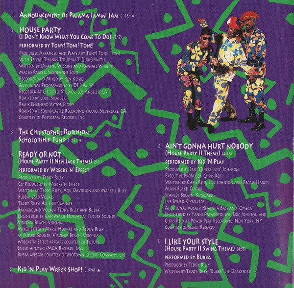 Various : House Party 2 (Original Motion Picture Soundtrack) (CD, Comp)