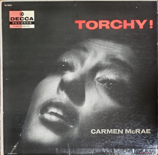 Carmen McRae : Torchy! (LP, Mono)
