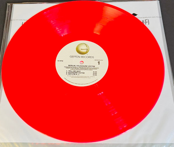 Berlin : Pleasure Victim (LP, Album, Ltd, RE, RM, Neo)