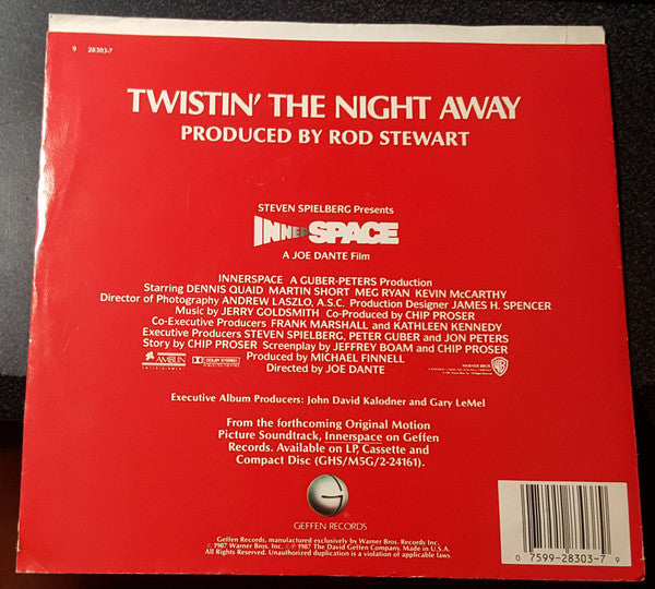 Rod Stewart : Twistin' The Night Away (7")