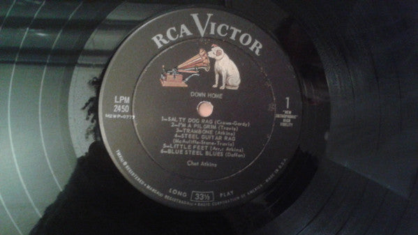 Chet Atkins : Down Home (LP, Album, Mono)