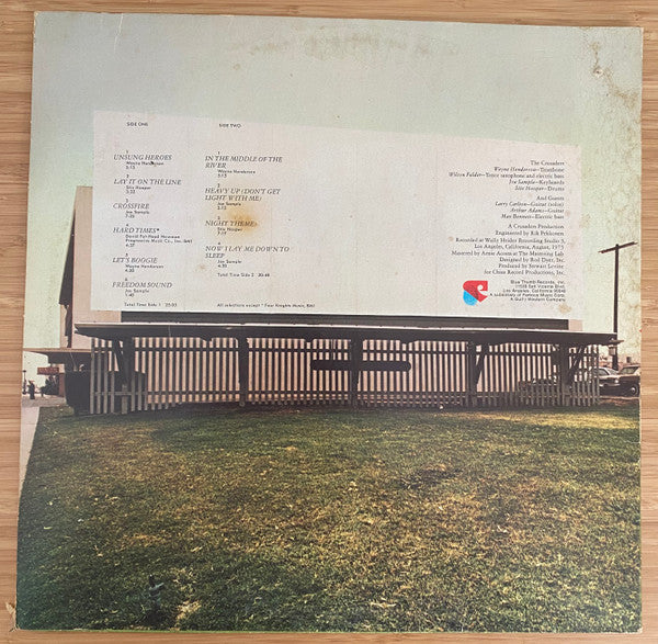 The Crusaders : Unsung Heroes (LP, Album, Club, Cap)