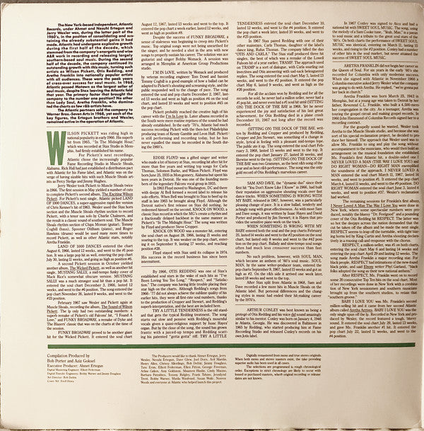 Various : Atlantic Rhythm & Blues 1947-1974 (Volume 6 1966-1969) (2xLP, Comp, Club, RM, RCA)