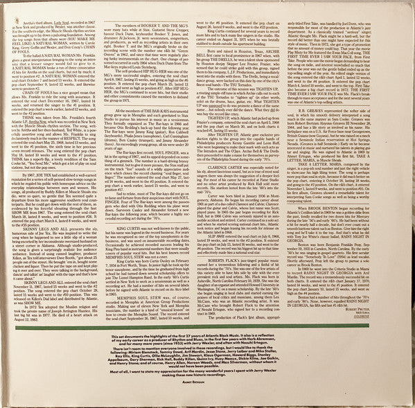 Various : Atlantic Rhythm & Blues 1947-1974 (Volume 6 1966-1969) (2xLP, Comp, Club, RM, RCA)