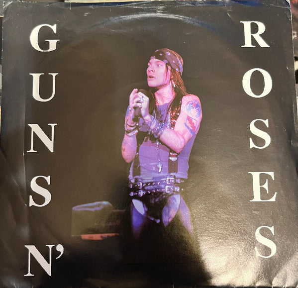 Guns N' Roses : Jumpin' Jack Flash/ Heartbreak Hotel (7", Promo, Unofficial, W/Lbl)