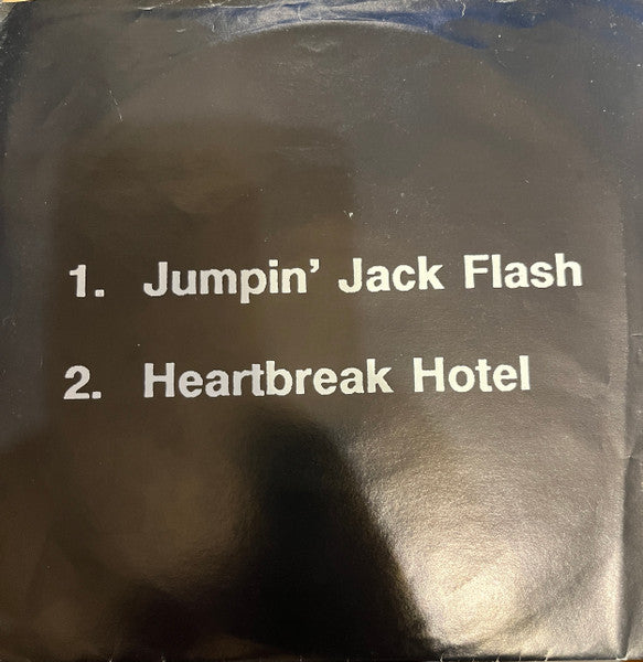 Guns N' Roses : Jumpin' Jack Flash/ Heartbreak Hotel (7", Promo, Unofficial, W/Lbl)