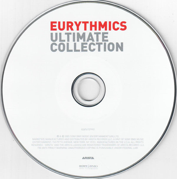 Eurythmics : Ultimate Collection (CD, Comp, RM)