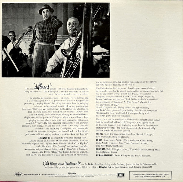 Duke Ellington And His Orchestra : Ellington '55 (LP, Album, RE, Abr)