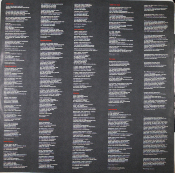 Rush : Hold Your Fire (LP, Album)