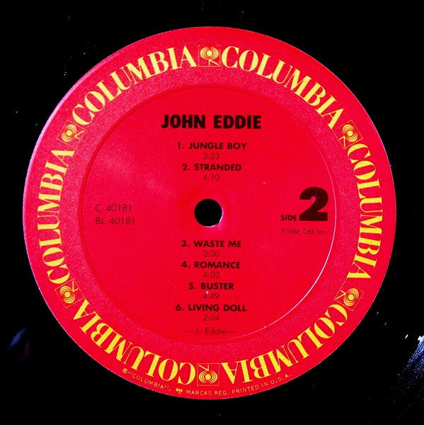 John Eddie : John Eddie (LP, Album, Pit)