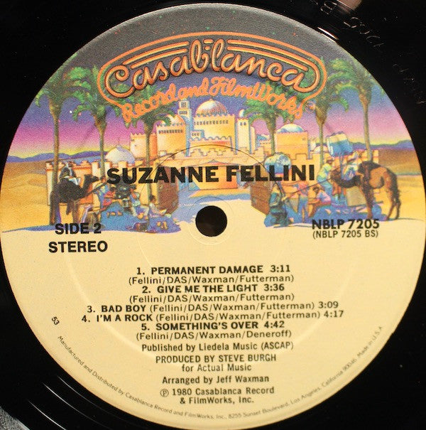 Suzanne Fellini : Suzanne Fellini (LP, Album)