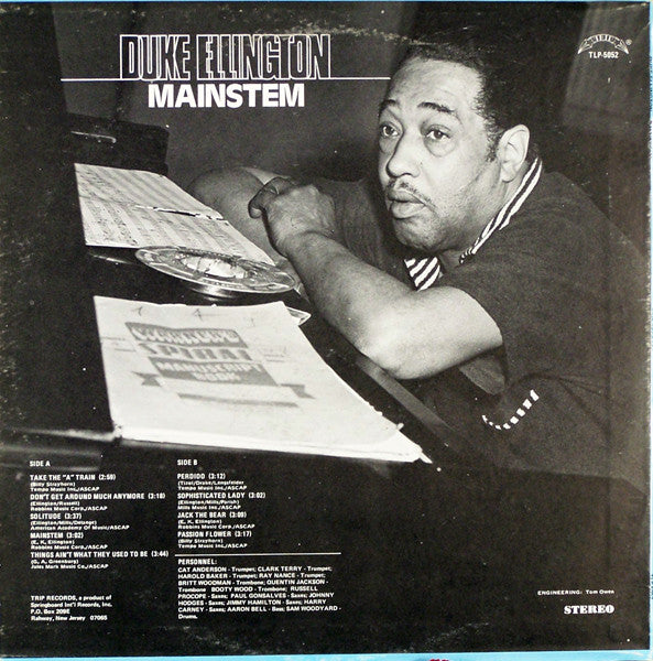 Duke Ellington : Mainstem (LP, Album, Comp)