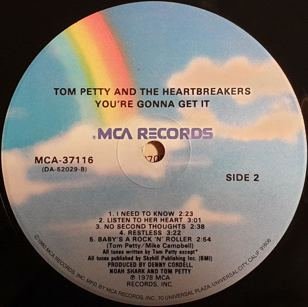 Tom Petty And The Heartbreakers : You're Gonna Get It! (LP, Album, RE, Glo)