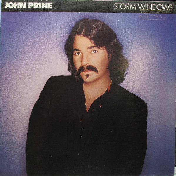 John Prine : Storm Windows (LP, Album, Promo)