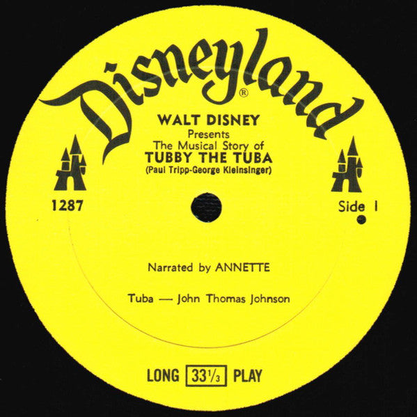 Annette (7) : Tubby The Tuba (LP, Album, Mono, RE, RP)