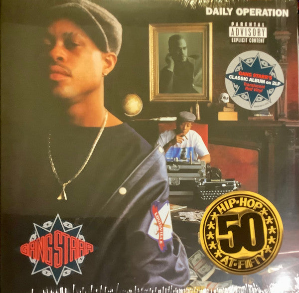Gang Starr : Daily Operation (2xLP, Album, Ltd, RE, Red)