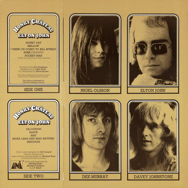 Elton John : Honky Château (LP, Album, Ter)
