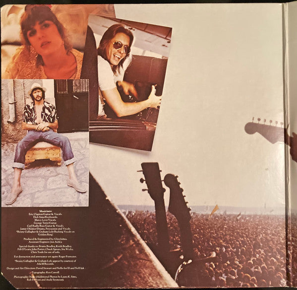 Eric Clapton : Backless (LP, Album, Spe)