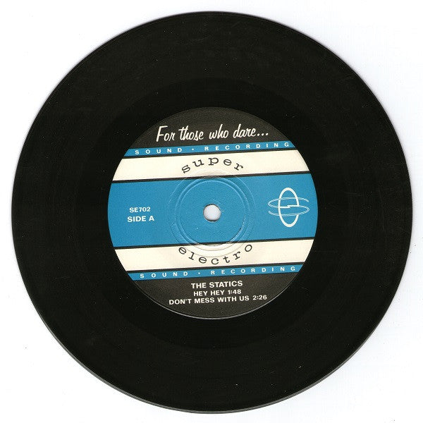 The Statics : Hey Hey (7", EP, Mono, Ltd)