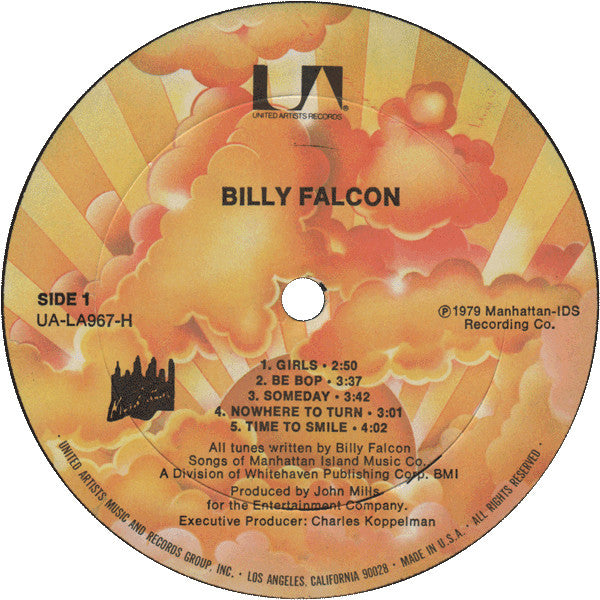 Billy Falcon : Billy Falcon (LP, Album)