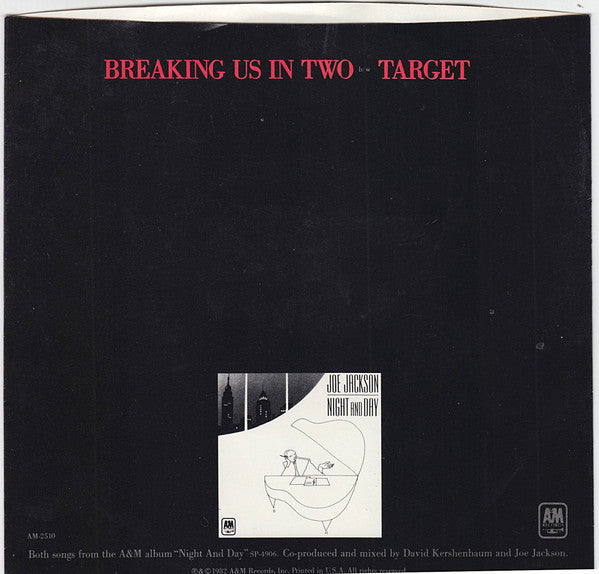 Joe Jackson : Breaking Us In Two (7", Single, Styrene, R -)