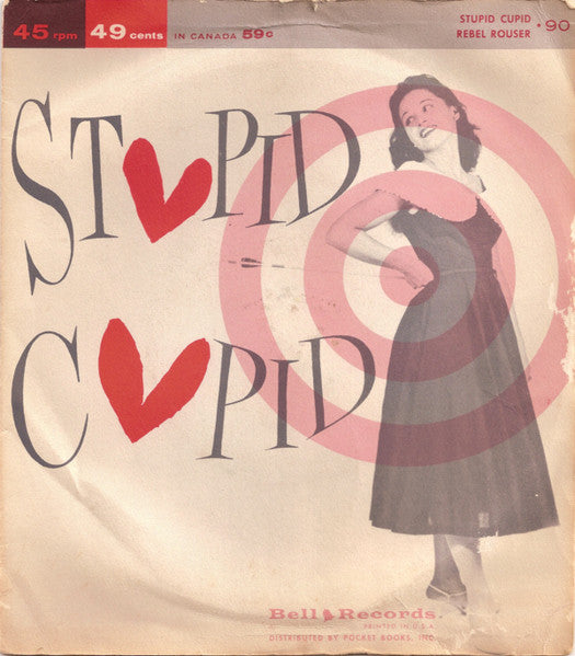 Sam Horn & Orchestra / Elise Britten : Rebel Rouser / Stupid Cupid (7", Single)