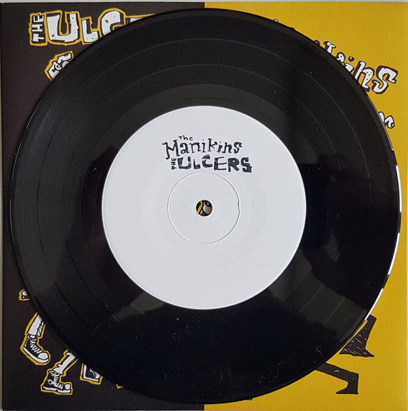 The Manikins / The Ulcers : Epileptic Love (7", Ltd, Num)