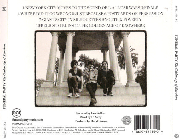Funeral Party (5) : The Golden Age Of Knowhere (CD, Album)