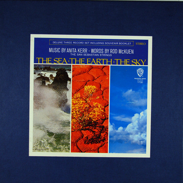 Rod McKuen, Anita Kerr, The San Sebastian Strings : The Sea, The Earth, The Sky (3xLP, Comp, Dlx, Ltd)
