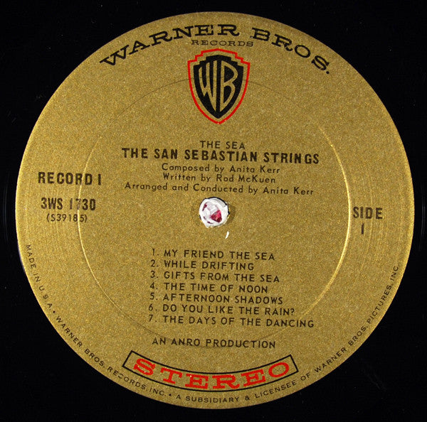 Rod McKuen, Anita Kerr, The San Sebastian Strings : The Sea, The Earth, The Sky (3xLP, Comp, Dlx, Ltd)